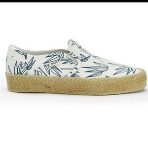 Vans Espadrille Bamboo slip on shoe